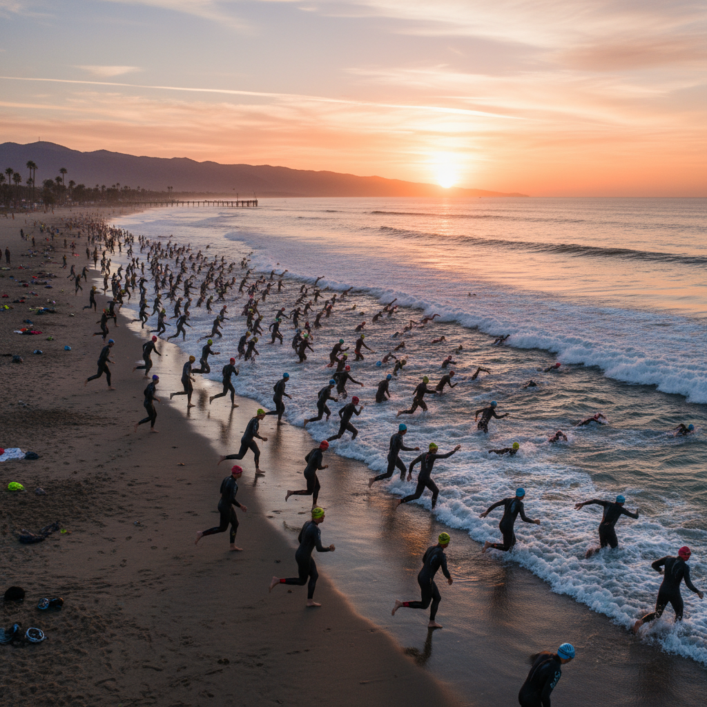 California’s Endurance Sports Ignite Coastal Fitness Craze