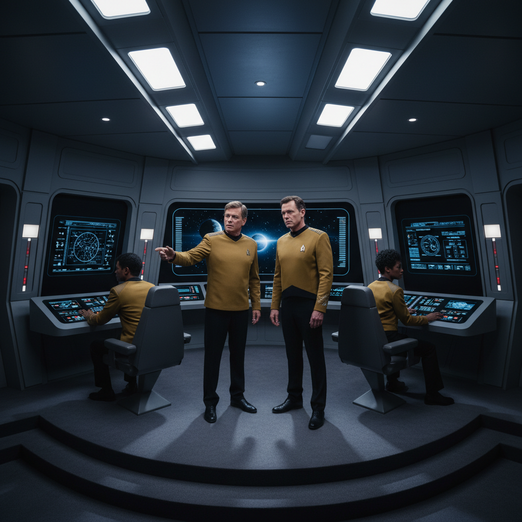 Kirk and Pike Share Command in Strange New Worlds S3