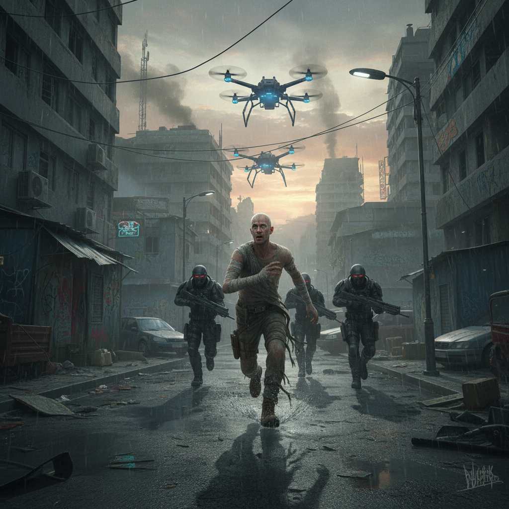 First Glimpse of Edgar Wright’s The Running Man (2025)