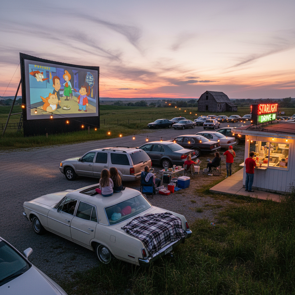 The Dakotas Rediscover Drive-In Theaters in 2025 and Embrace Quiet Moments Together