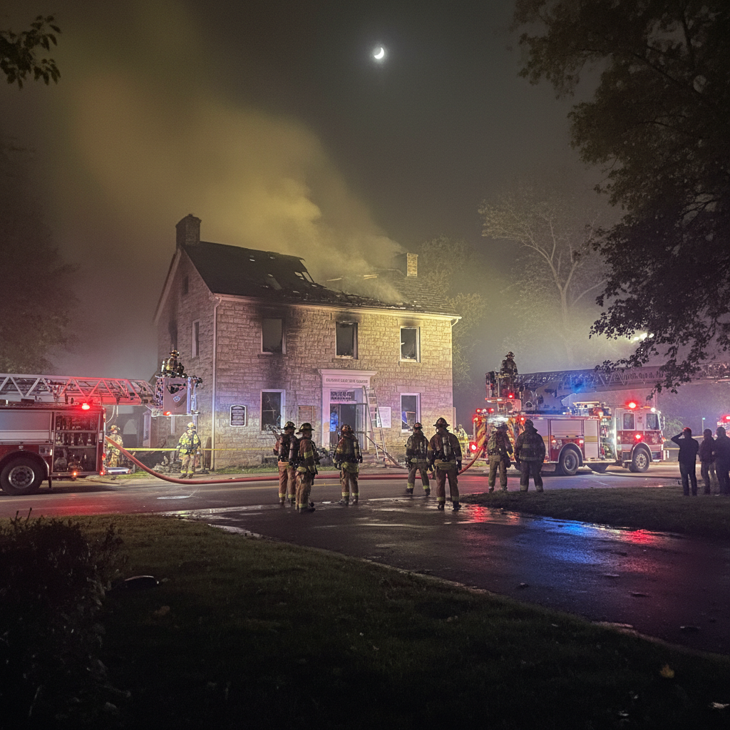 Flames in the cabinet of wonder: MJT suffers fire damage