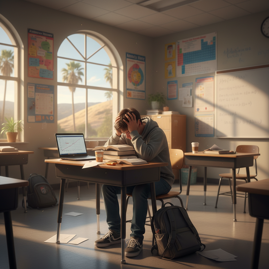 Alarming Rise in Student Mental Health Crisis 2025 – California