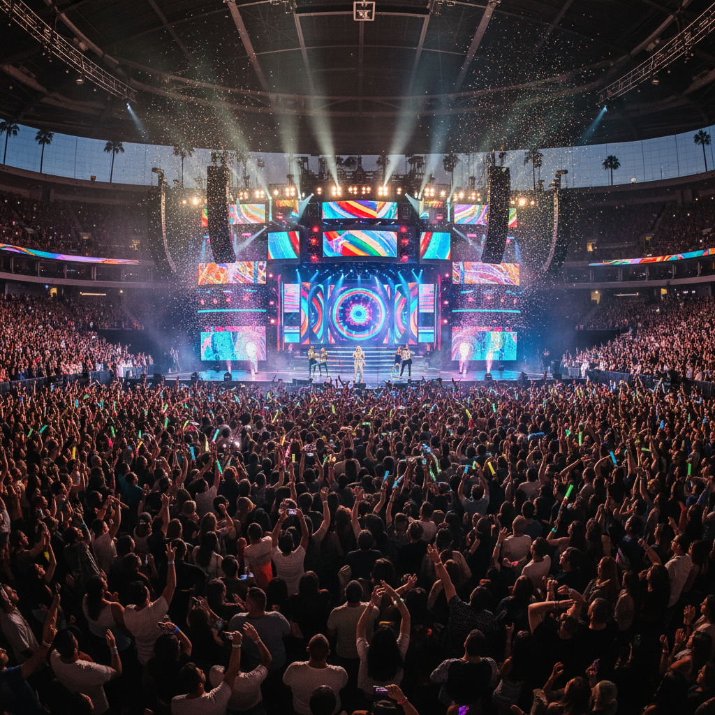 Kylie Minogue’s Tension Tour 2025 Lights Up California