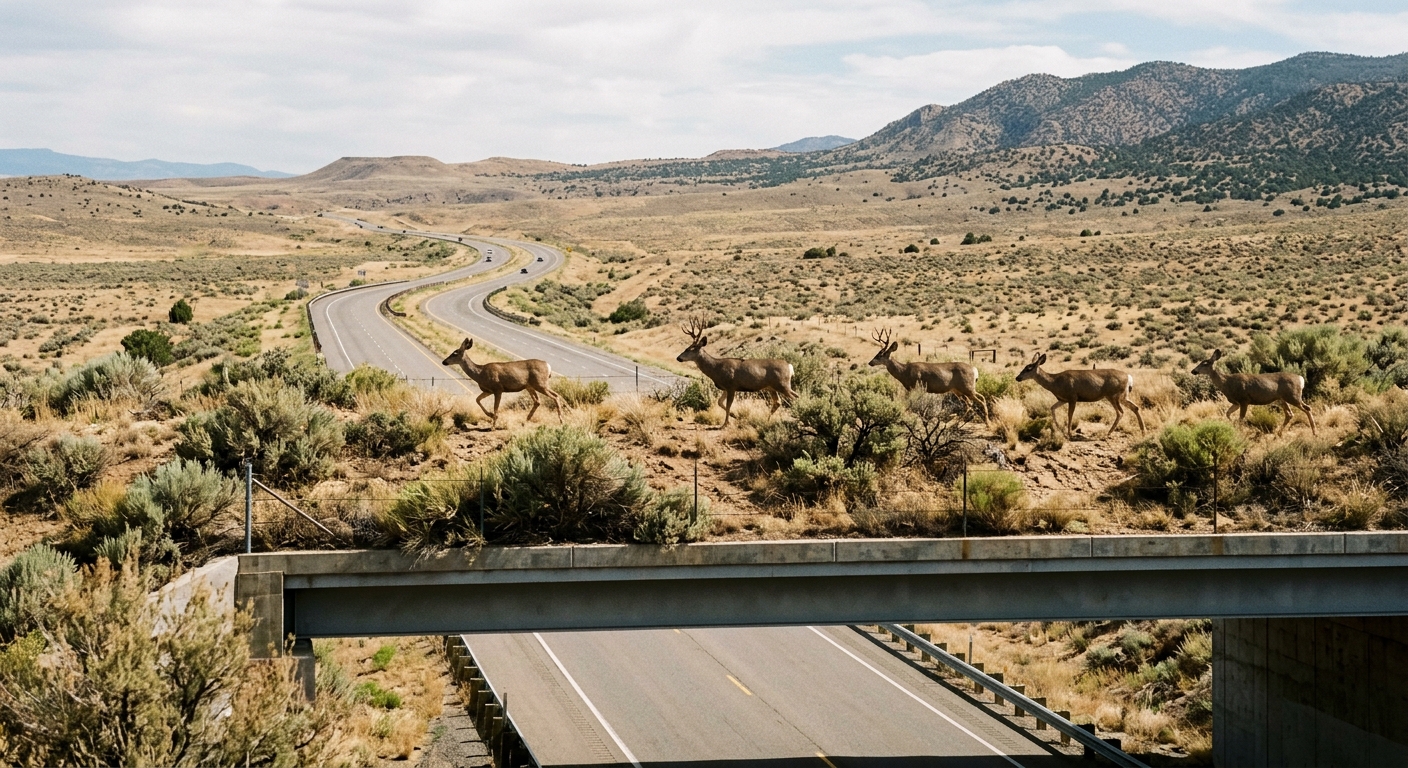 California’s First Wildlife Crossing Sees Success as Mule Deer Lead the Way