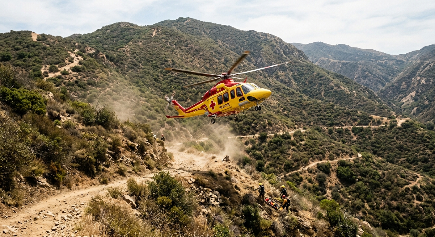 Hiker Dies in Hollywood Hills During Air Rescue Attempt in California
