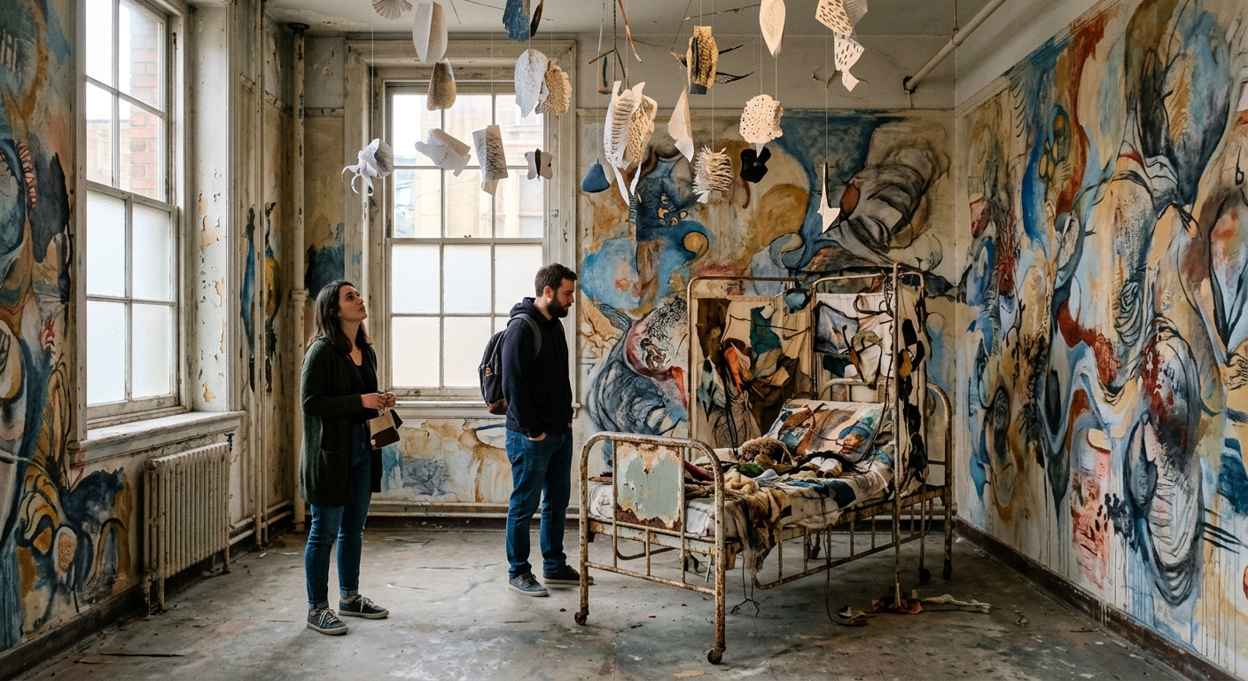 ‘Hospital of Emotions’ Pop-Up Exhibition Transforms St. Vincent Hospital in California