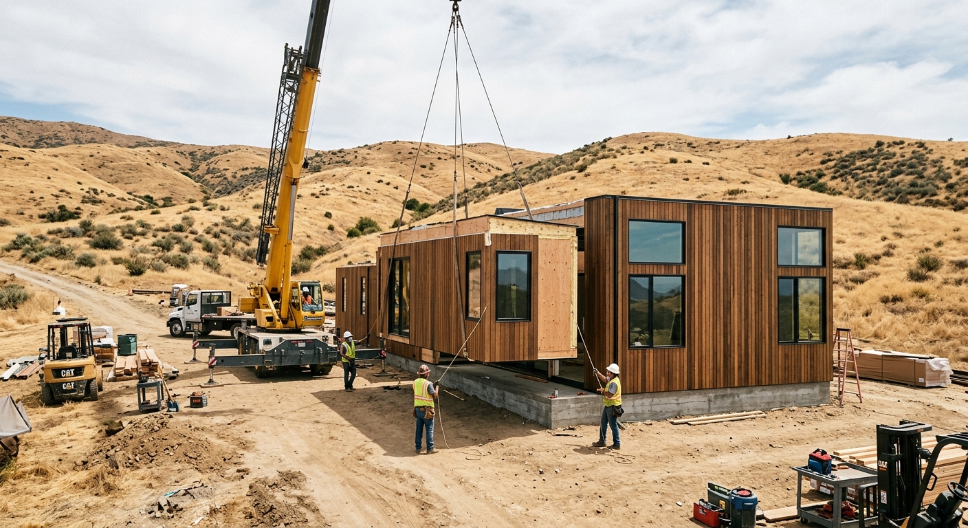 Prefab Homes Accelerate Fire Rebuilding Efforts Across California