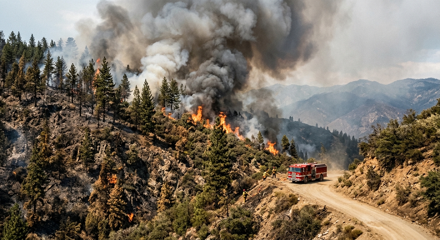 Dove Fire Spurs Evacuations as California Wildfires Threaten Tuolumne County